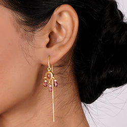 22k Gold Plated Sui Dhaga Vamika Earring