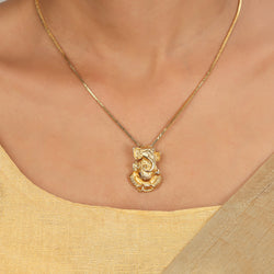 22k Gold Plated Sampada Agnija Pendant
