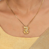22k Gold Plated Sampada Agnija Pendant