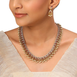 22k Gold Plated Kanchan Neelima Necklace Set