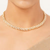 22k Gold Plated Gulnaar Rekha Necklace Set