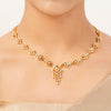 22k Gold Plated Gulnaar Heer Necklace Set