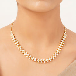 22k Gold Plated Gulnaar Kanak Necklace Set