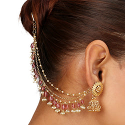 22k Gold Plated Sampada Padmaragini Earring
