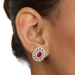 22k Gold Plated Sampada Prabhanshi Earring