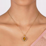 22k Gold Plated Nyra Kritika Pendant