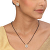 22k Gold Plated Sampada Rajatangi Mangalsutra Set