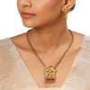 22k Gold Plated Kanchan Aruna Necklace Set