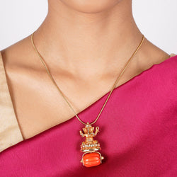 22k Gold Plated Ishvara Astra Pendant
