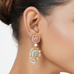 22k Gold Plated Varsha Aanshi Earrings