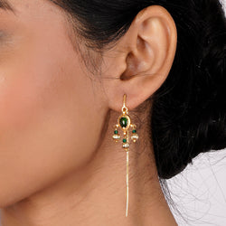 22k Gold Plated Sui Dhaga Svarna Earring