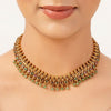 22k Gold Plated Sunheri Shringar Necklace Set