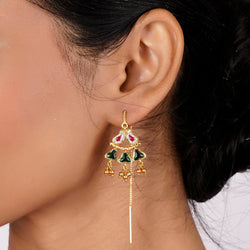 22k Gold Plated Sui Dhaga Sharvii Earring