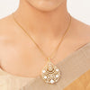 22k Gold Plated Gulnaar Pushpa Necklace Set