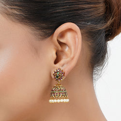 22k Gold Plated Varsha Aaratrika Earrings