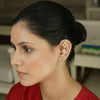 22k Gold Plated Ishira Pushpa Earpin