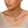 22k Gold Plated Kanchan Chitra Necklace Set