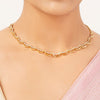 22k Gold Plated Gulnaar Rekhi Necklace Set