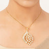 22k Gold Plated Gulnaar Chitra Necklace Set