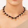 22k Gold Plated Sunheri Nazaakat Necklace Set
