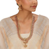 22k Gold Plated Kanchan Aishwarya Necklace Set