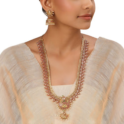 22k Gold Plated Kanchan Aishwarya Necklace Set