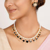 22k Gold Plated Zivara Kavira Necklace Set