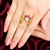 22k Gold Plated Noorja Rani Ring