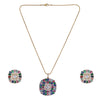 22k Gold Plated Nyra Xarina Pendant Set