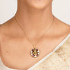 22k Gold Plated Kanaka Manira Necklace Set