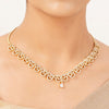 22k Gold Plated Gulnaar Dhara Necklace Set