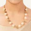 22k Gold Plated Sunheri Pushpa Necklace Set