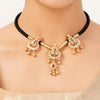 22k Gold Plated Sunheri Chandrika Necklace Set