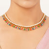 22k Gold Plated Gulnaar Vastra Necklace Set