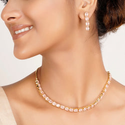 22k Gold Plated Zivara Zareen Necklace Set