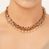 22k Gold Plated Sunheri Meher Necklace Set