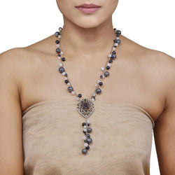Zircon Iolite Pendant