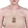 FILIGREE KUNDAN CHAND PENDANT