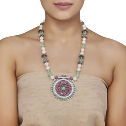Kundan Baroque Pendant