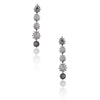 VICTORIAN ZIRCON LEAF EARRING