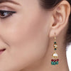 KUNDAN GREEN ONYX ROUND SET