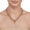 CITRINE WHITE PEARL NECKLACE