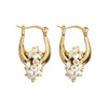 22k Gold Plated Gulabi Lakshmika Earrings