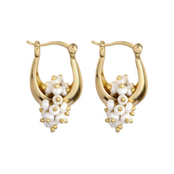 22k Gold Plated Gulabi Lakshmika Earrings