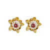 22k Gold Plated Gulabi Ratnavali Earcuff