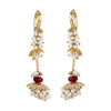 22k Gold Plated Gulabi Padmalekha Earrings