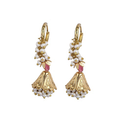 22k Gold Plated Gulabi Nandini Earrings