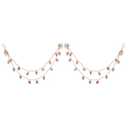 22k Gold Plated Gulabi Hemavati Earrings
