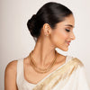 22k Gold Plated Kanaka Ritika Necklace Set