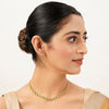 22k Gold Plated Gulnaar Rekha Necklace Set